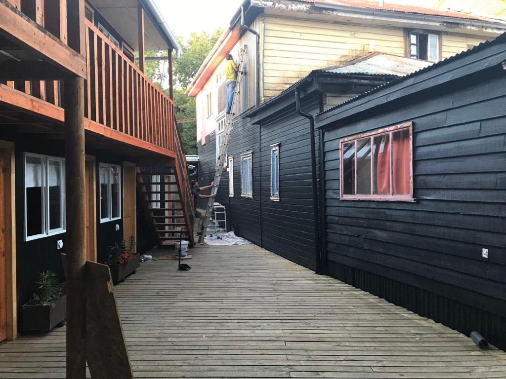 Hostal Пуерто Монт Екстериор снимка